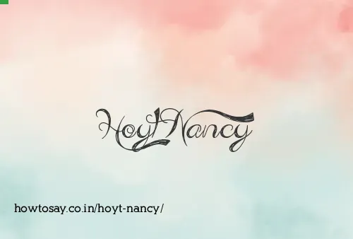 Hoyt Nancy