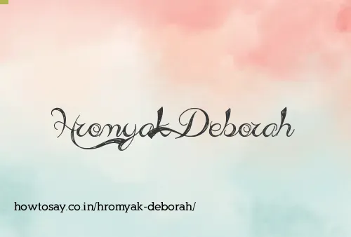 Hromyak Deborah