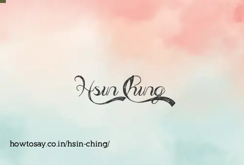 Hsin Ching