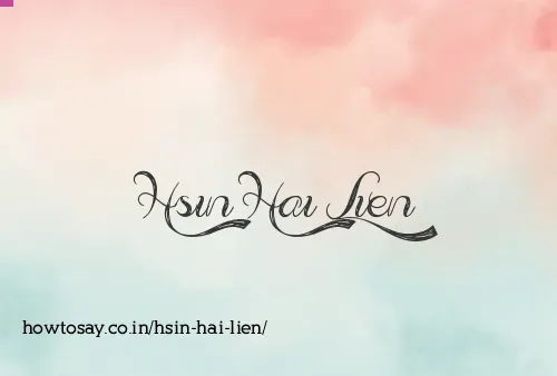 Hsin Hai Lien