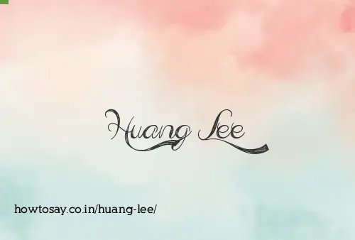 Huang Lee
