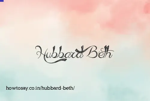 Hubbard Beth