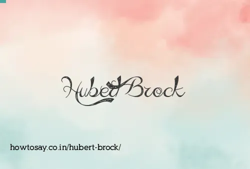 Hubert Brock