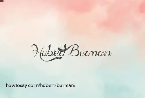 Hubert Burman