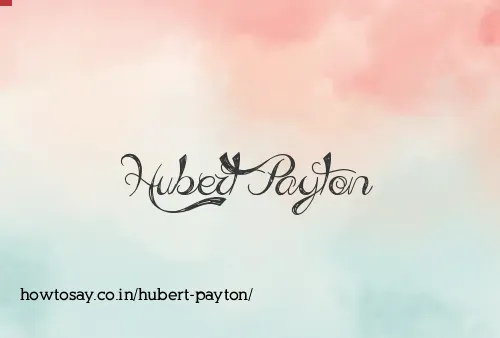 Hubert Payton