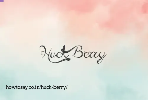 Huck Berry