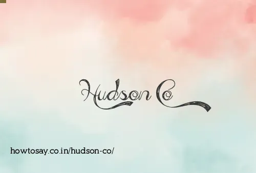Hudson Co