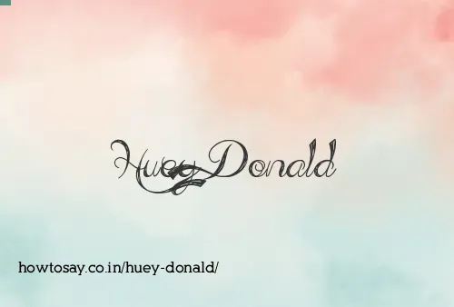 Huey Donald