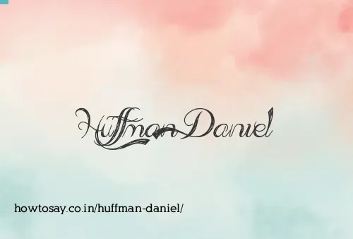 Huffman Daniel