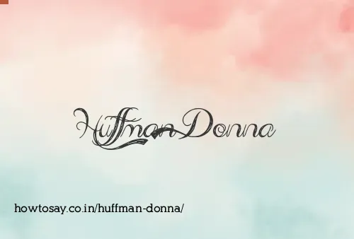 Huffman Donna