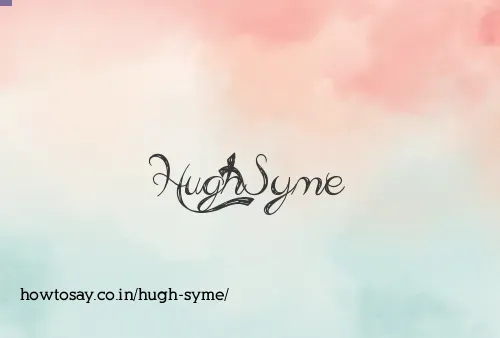 Hugh Syme