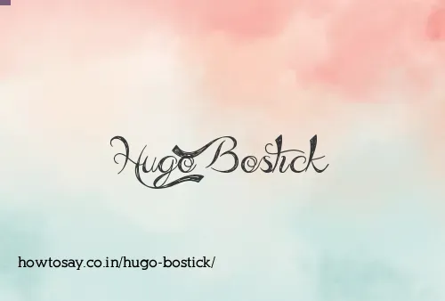 Hugo Bostick