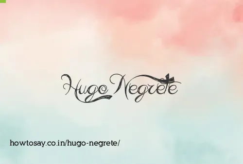 Hugo Negrete