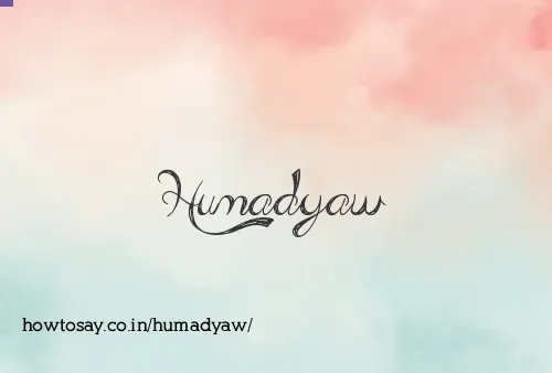 Humadyaw