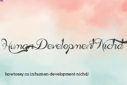 Human Development Nichd