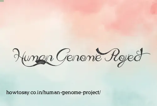 Human Genome Project