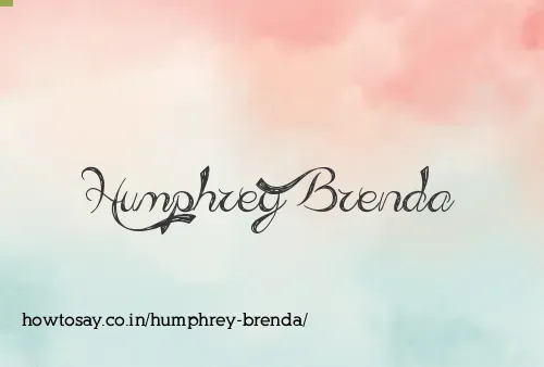 Humphrey Brenda