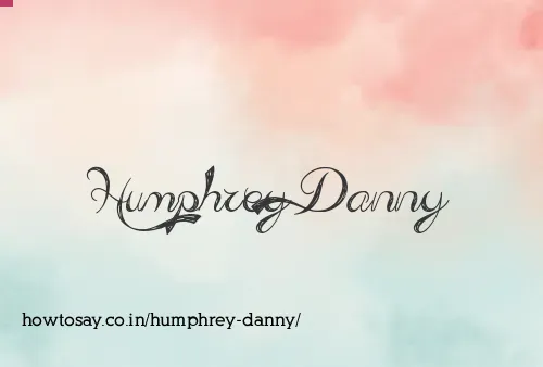 Humphrey Danny
