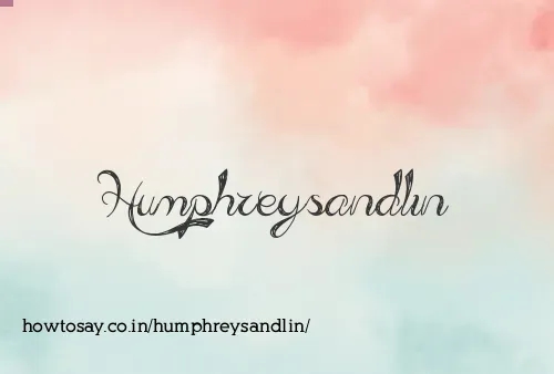 Humphreysandlin
