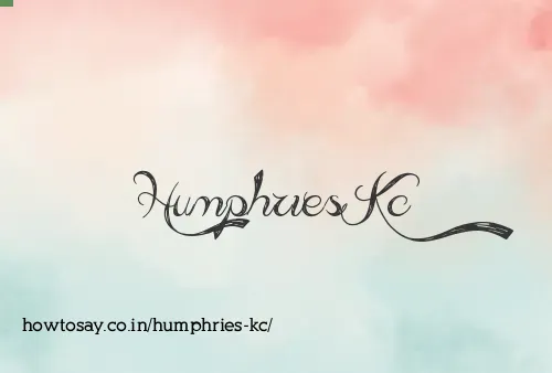 Humphries Kc
