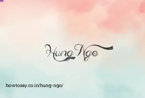 Hung Ngo
