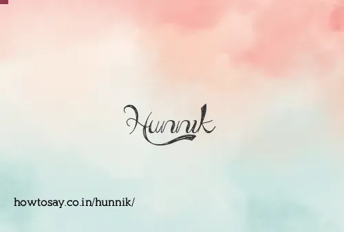 Hunnik