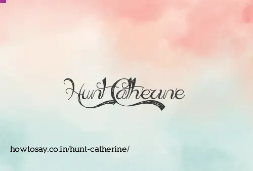 Hunt Catherine