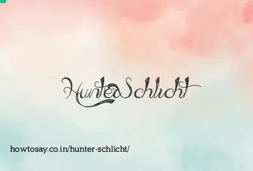 Hunter Schlicht