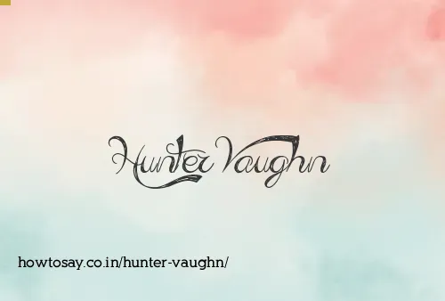 Hunter Vaughn