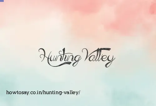 Hunting Valley