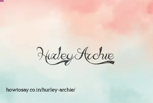 Hurley Archie
