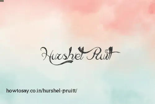 Hurshel Pruitt