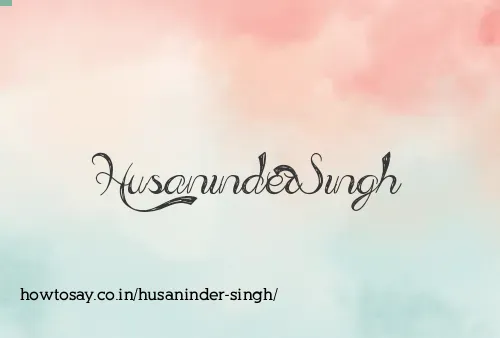 Husaninder Singh