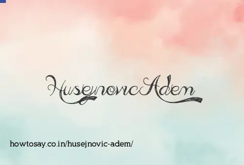 Husejnovic Adem