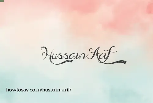 Hussain Arif