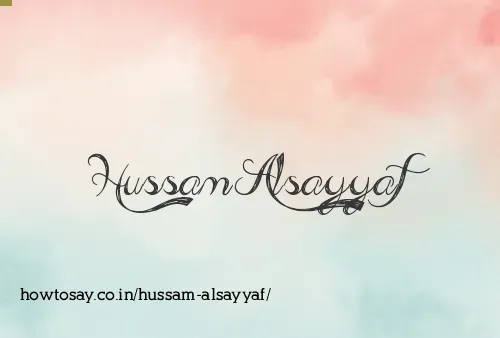 Hussam Alsayyaf
