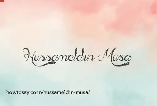 Hussameldin Musa