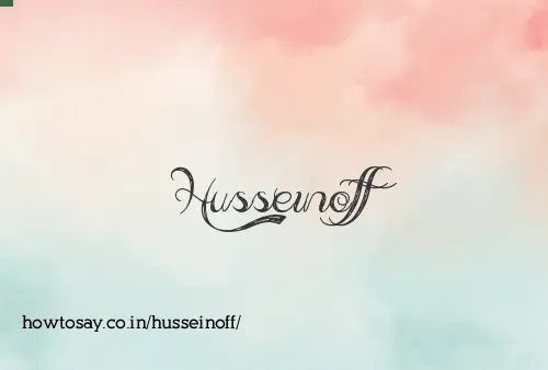 Husseinoff