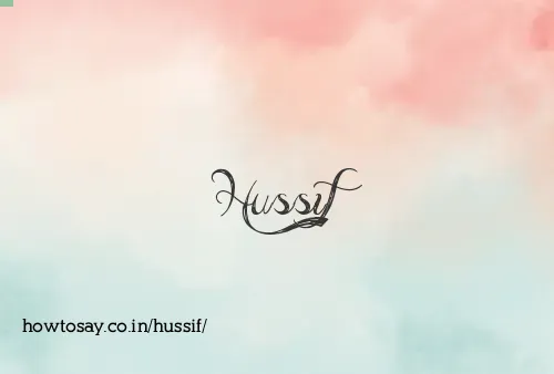 Hussif