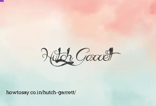 Hutch Garrett