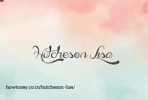 Hutcheson Lisa