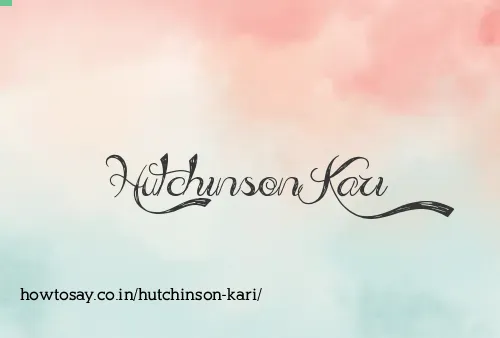 Hutchinson Kari