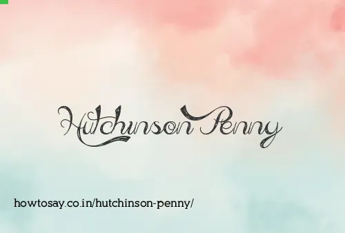 Hutchinson Penny