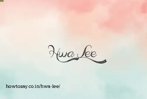 Hwa Lee