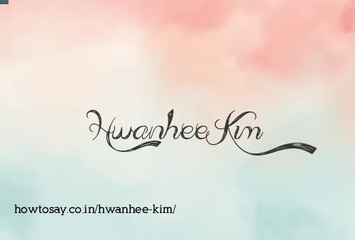 Hwanhee Kim