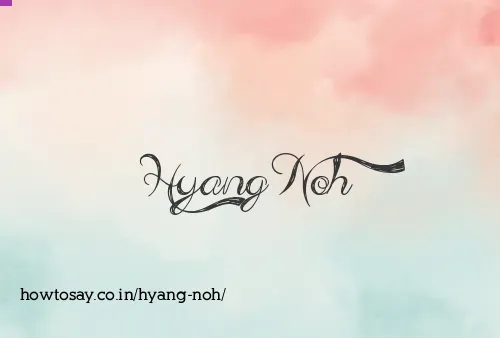 Hyang Noh