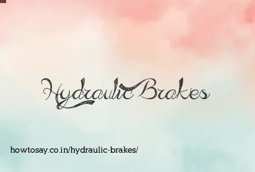 Hydraulic Brakes