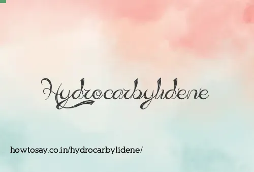 Hydrocarbylidene