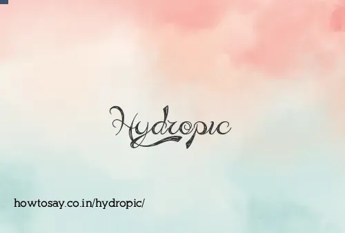 Hydropic