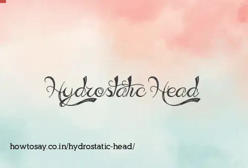 Hydrostatic Head